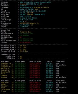 最新Linux测试脚本更新，更新Geekbench版本至v6、增加ChatGPT的API解锁测试-快巴主机评测