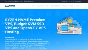 Hosteons：1 核/1GB/15GB SSD/2TB@10Gbps 带宽，盐湖城机房 Vps，仅需$2/月-快巴主机评测